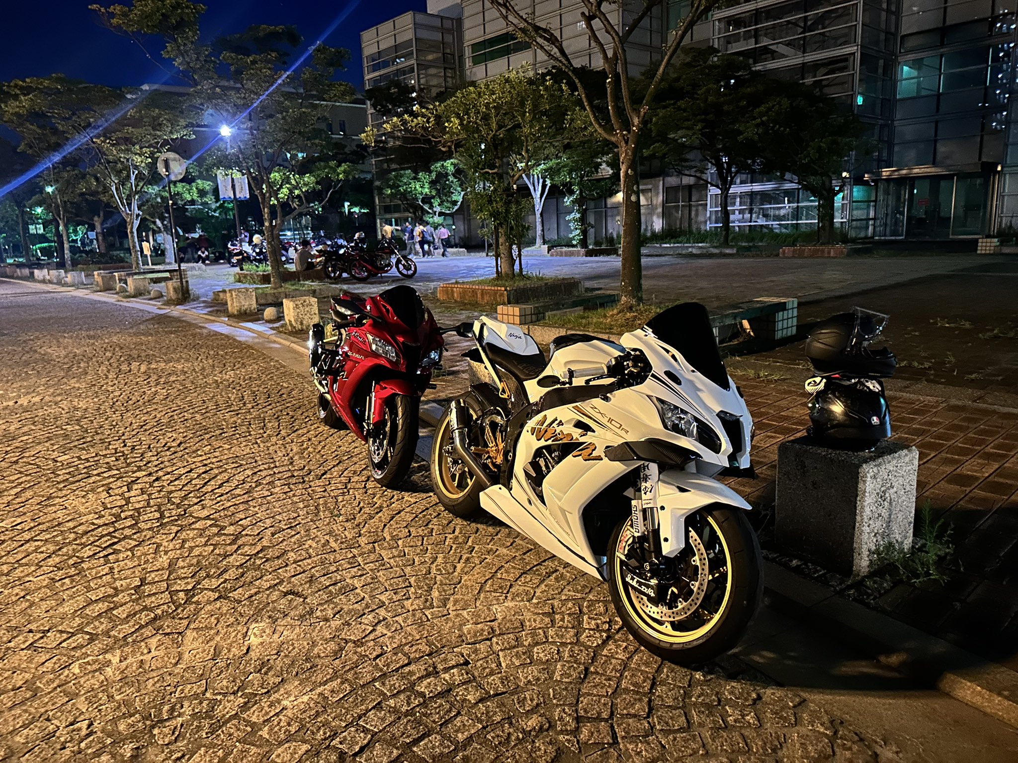 ☆くるりん☆ KAWASAKI ZX-10R 17,045km 2010年 ゲイルスピードホイール