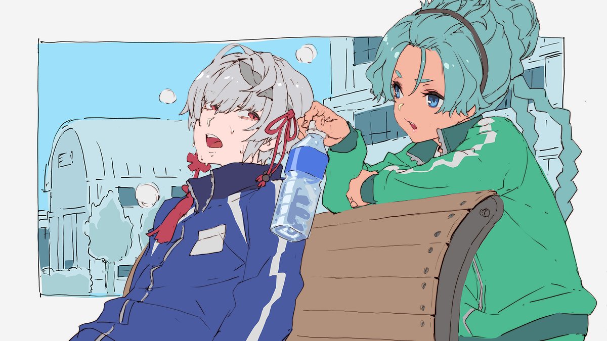 ５月のワンドロお題拝借「ラミー」「フェイラン」「ジャージ」
学パロの続きみたいになったね
#シンクロニクル
#シンクログ