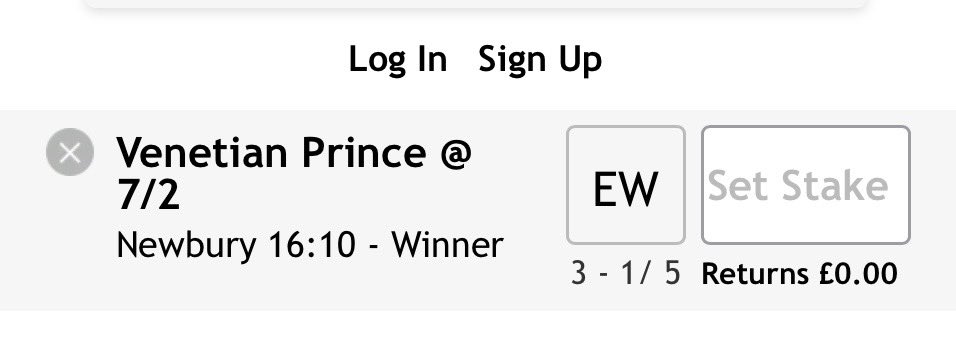 jon_hindle's tweet photo. Venetian Prince, flagged up early yesterday morning, chalked up at 9/2 first show goes off the 6/5f and wins at Newbury.

Been waiting for him for a few weeks.

I missed the 9/2 but had a nice bet at 7/2.

Hope plenty got on 

Sometimes this game is all about getting ahead of the layers!

🫡