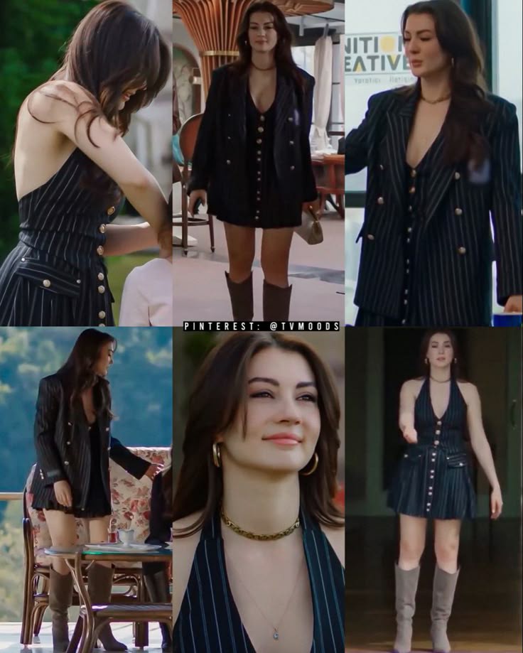 Her outfits in Kraliçe>> 
#burcuözberk
