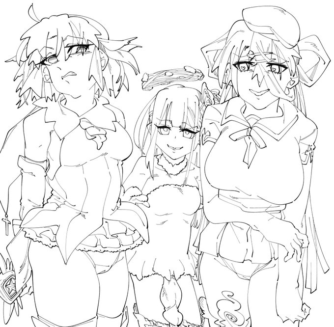 落書きで終わらせるつもりだったけど大分エッチじゃね?となったからガッツリ描いていくぞ 