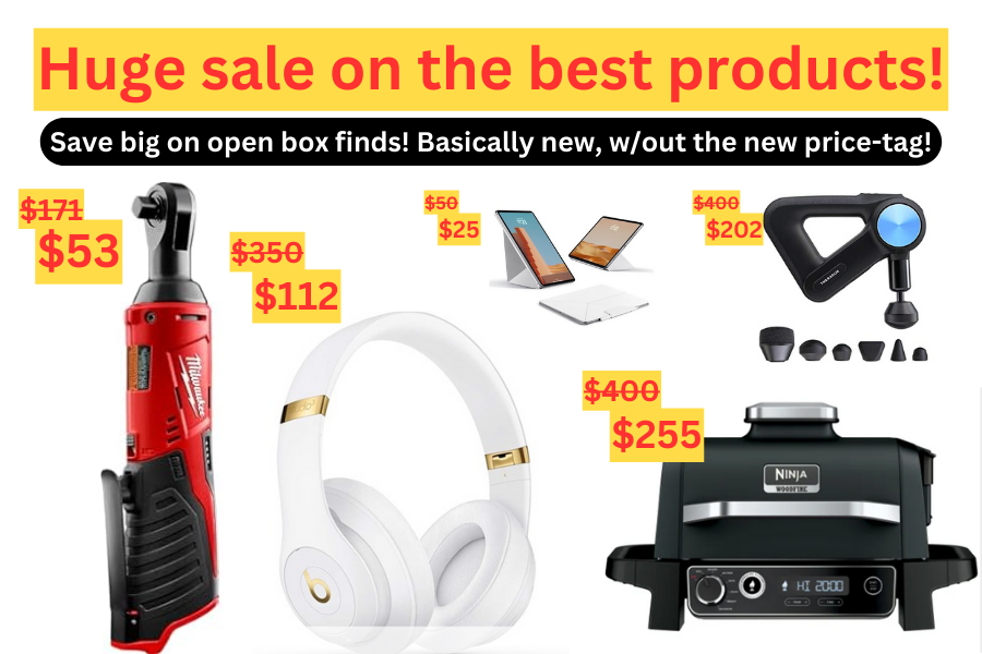 SinatraGotchaa's tweet photo. Way more great deals than in the pic. Check em out! https://t.co/cI1xq18SjP ad
#openboxsale #woot #wootsale #wootclearance #onlinedeals #openboxsteals #milwaukee #apple #theragun #ninja #ninjagrill #beats #beatsbydre #techdeals #tooldeals https://t.co/usaoNomLPl