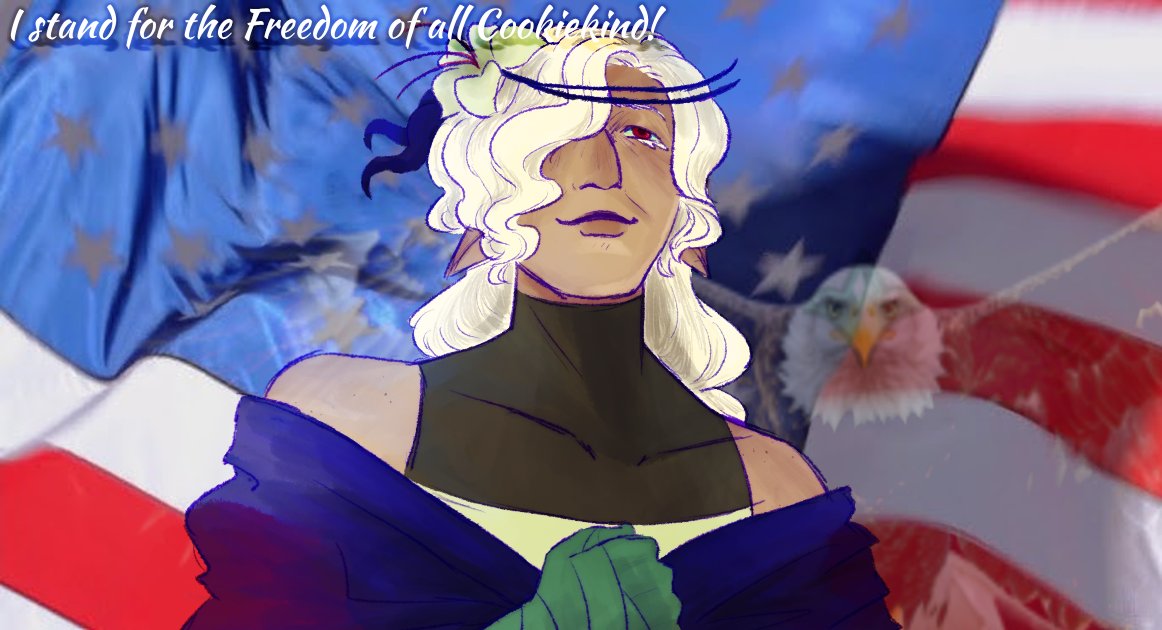 #crk #whitelilycookie Light of Freedom ahh