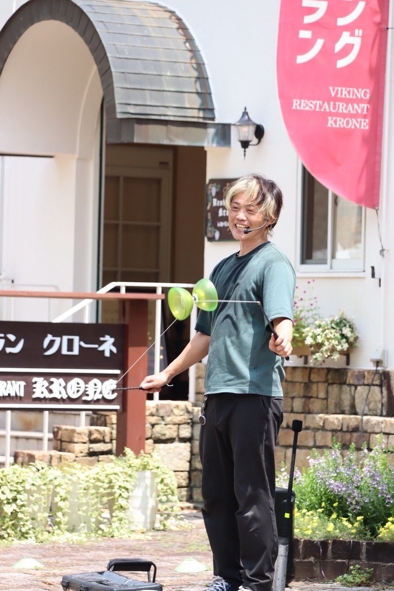 星丸(大道芸人) tweet media