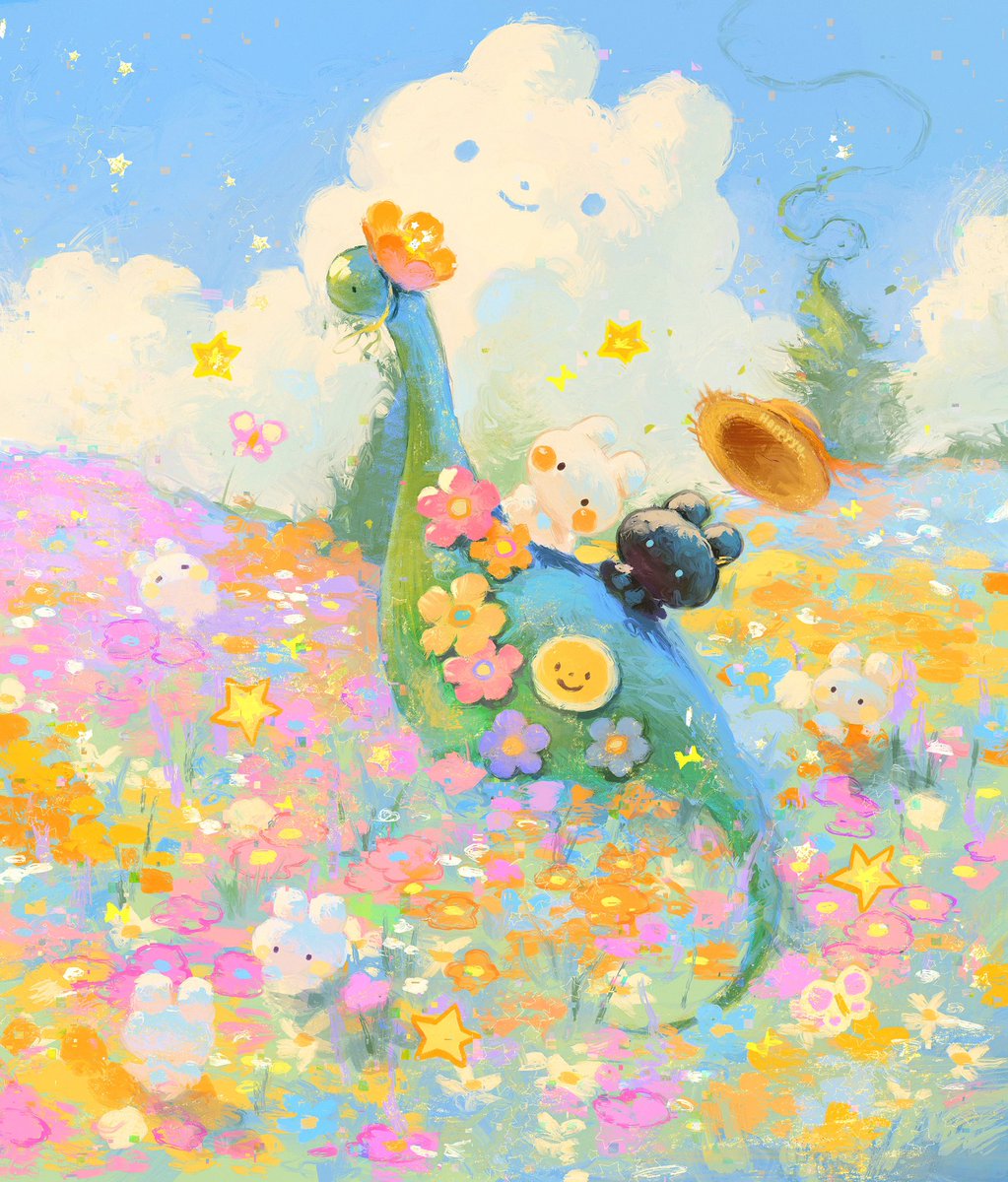 ₊ 🦕🐰💛⊹ᯓ★