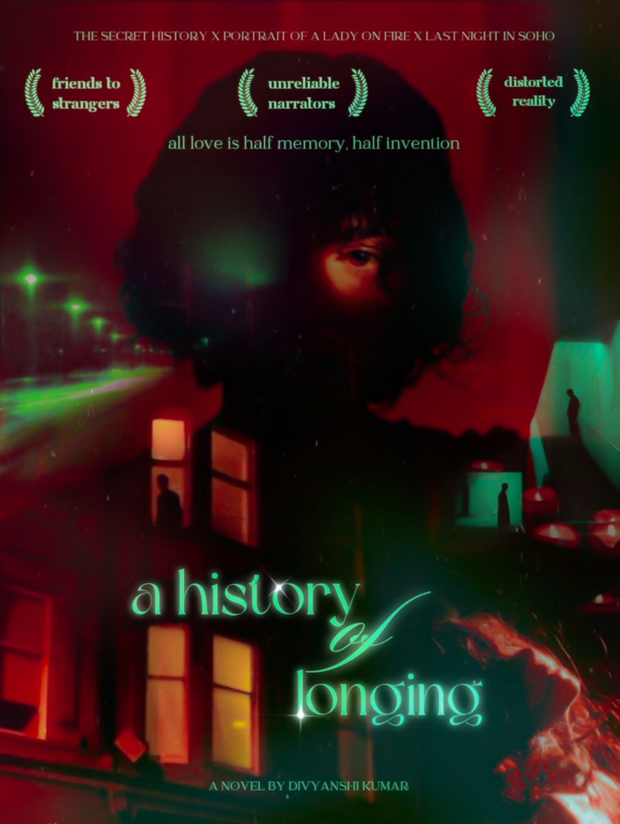 the secret history x portrait of a lady on fire x last night in soho

🕯🫀🌙

three people investigate their friend's dissappearance, but when they realize all clues point to them, they must choose: save her or save themselves.

#PosterPit #W #A