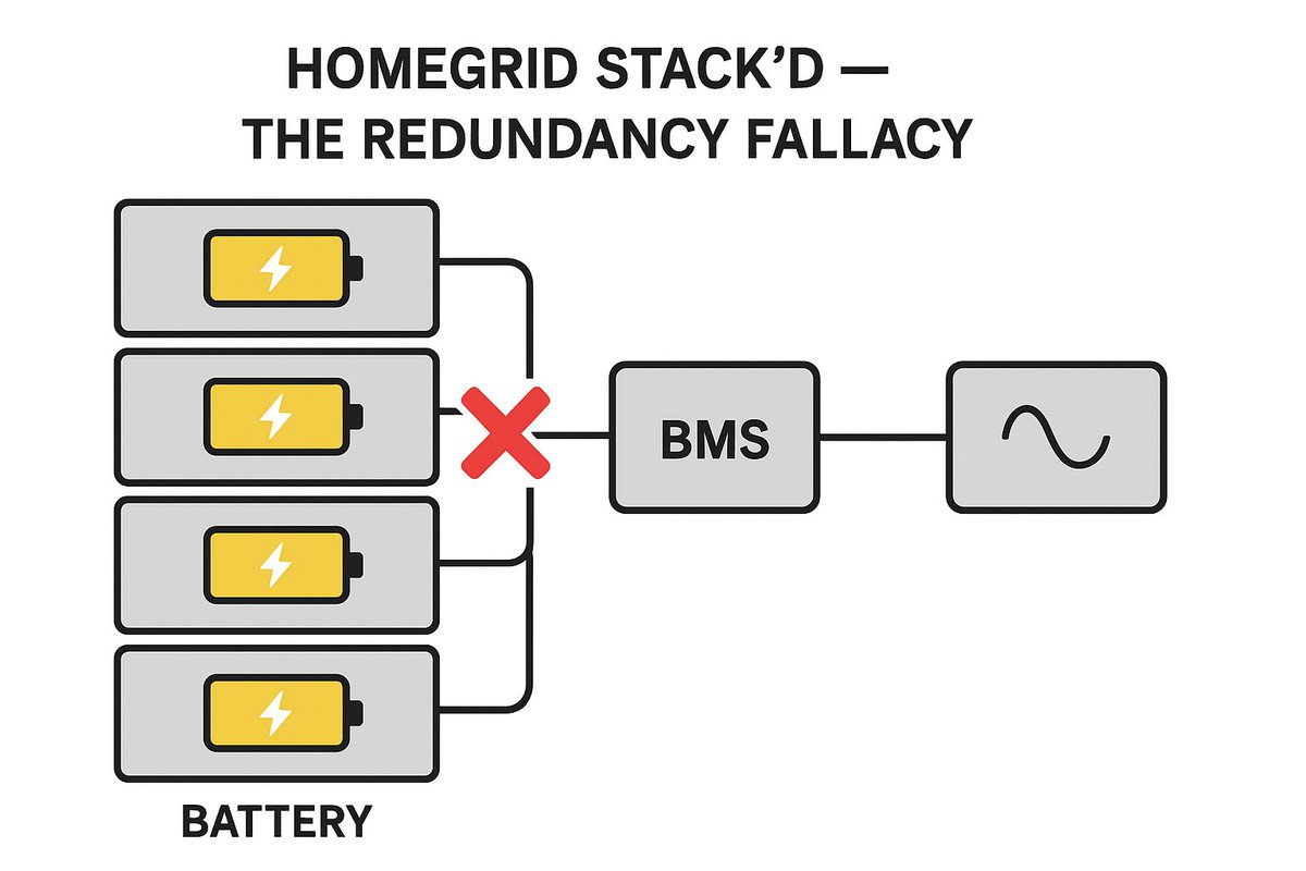 Are stacked LFP batteries really redundant and resilient? floridasolardesigngroup.com/homegrid-stack…