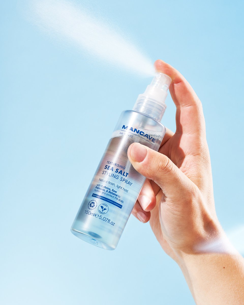 Not your average sea salt spray – this one cares

Introducing our new Texturising Sea Salt Spray. 

Get effortless style, and keep your scalp in peak condition—because good style starts at the roots.