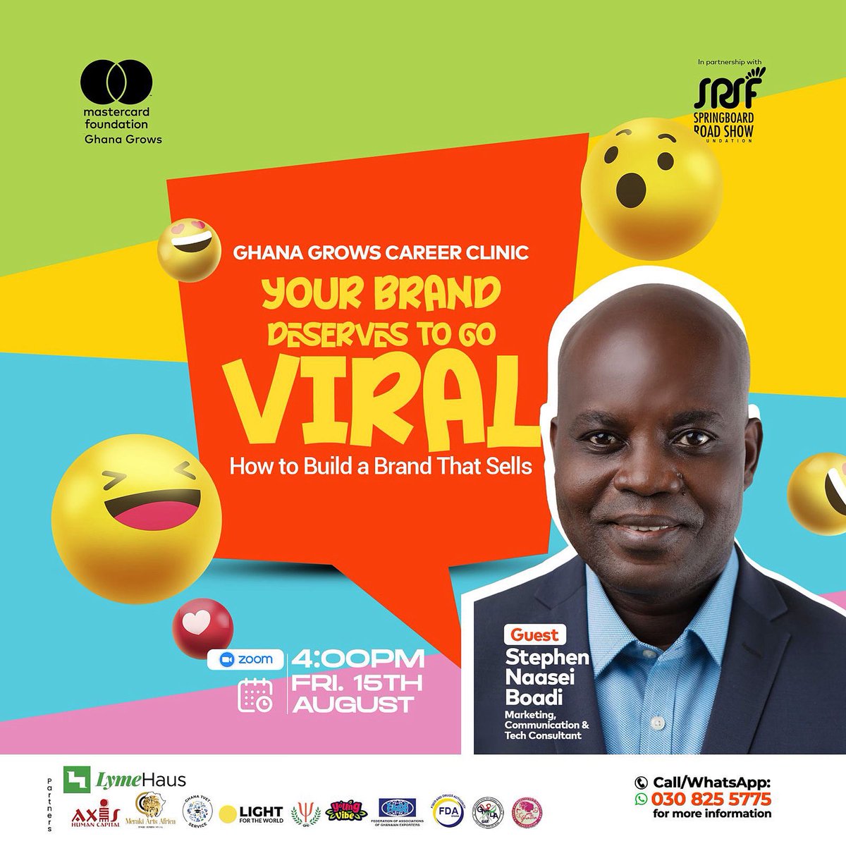 Going viral is exciting — but virality without conversion is meaningless

At the Ghana Grows Career Clinic with Springboard Foundation, I reminded young entrepreneurs:
✨ Strategy drives virality.
✨ Sales &amp; sustainability give it value.

Don’t just go viral. Grow.

#EnableGrowth