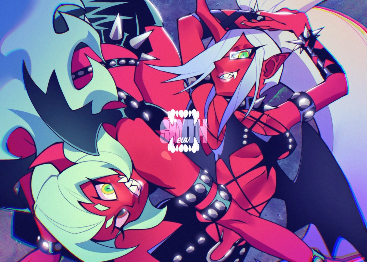 Scanty and Kneesocks screenshot redraw #PASWG #newpantyandstocking #scantyandkneesocks #redraw #anime #fanart