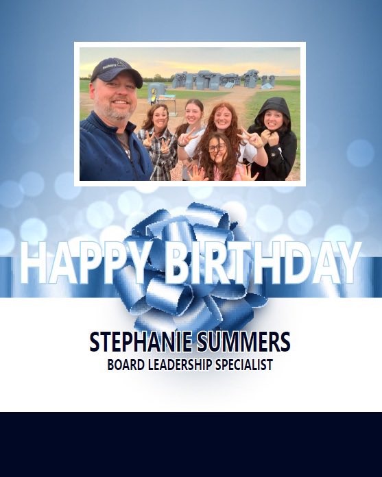 Nebraska Association of School Boards (@nasbonline) on Twitter photo Happy Birthday Stephanie! Happy Birthday Stephanie!