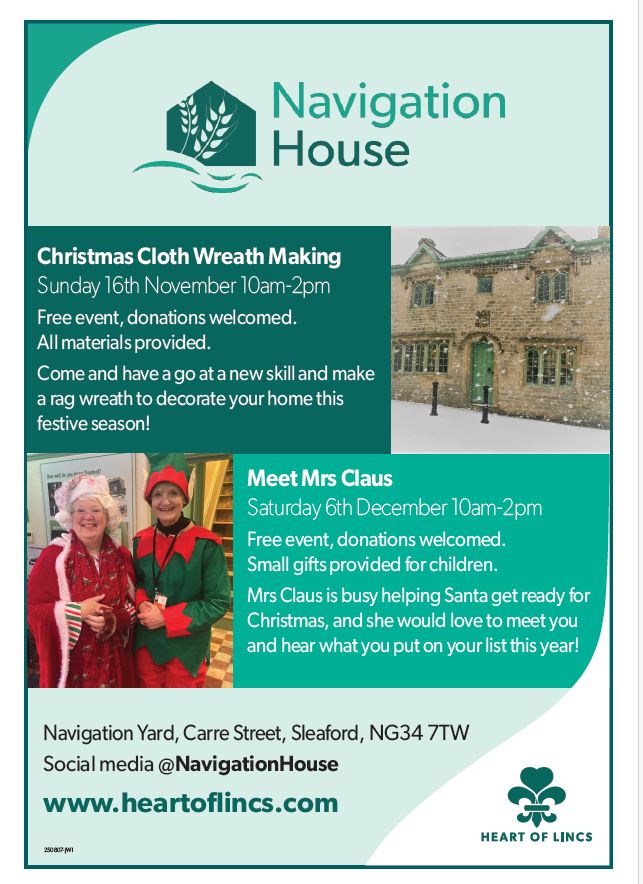 Navigation House (@navigationhouse) on Twitter photo Summer holidays may have only just finished but we are already looking forward to the colder months. Be sure to save the date's in your diary for our Seasonal events this year!
#christmasevents #sleafordlocal #lincsconnect @northkestevendc <a href="/heartoflincs/">Heart of Lincs</a> @sleafordtowncouncil Summer holidays may have only just finished but we are already looking forward to the colder months. Be sure to save the date's in your diary for our Seasonal events this year!
#christmasevents #sleafordlocal #lincsconnect @northkestevendc <a href="/heartoflincs/">Heart of Lincs</a> @sleafordtowncouncil