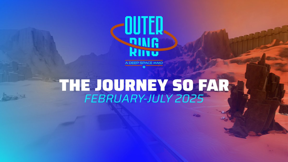 🧱Every great universe is built step by step.
From Feb–Jul 2025, the <a href="/OuterRingMMO/">Outer Ring MMO 🪐</a> team has been shaping the foundations of a new #MMO for the Web3 era.

This is more than a game, it’s the journey to a living metaverse. 

🎥 Watch the full recap: youtu.be/aBwEcC6Ckfk