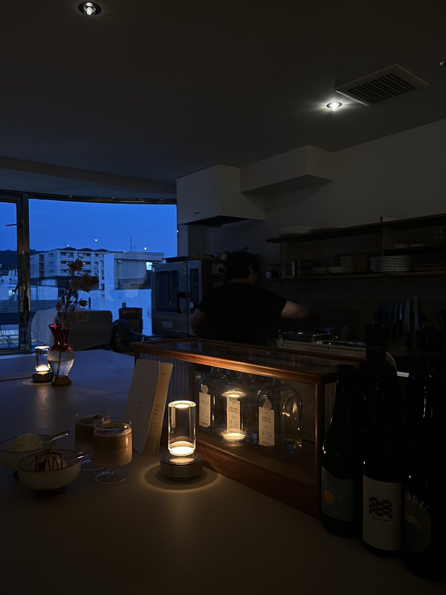 yappi____c's tweet image. 京都の夜カフェ🍨♡