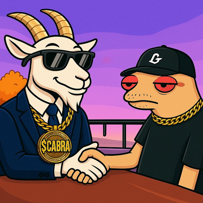 Cabra Coin (@lacabracoin) on Twitter photo Aquí hablando con mi bro
@rulando_fun
🐐Su plataforma abre las puertas este 20 de agosto 📷$CABRA llega pronto exclusivamente en RulandoFun 📷
<a href="/Lacabracoin/">Cabra Coin</a>
Recuerda: “No sigas la manada… Sé la $CABRA” 📷📷 #RulandoFun #MemeSeason Aquí hablando con mi bro
@rulando_fun
🐐Su plataforma abre las puertas este 20 de agosto 📷$CABRA llega pronto exclusivamente en RulandoFun 📷
<a href="/Lacabracoin/">Cabra Coin</a>
Recuerda: “No sigas la manada… Sé la $CABRA” 📷📷 #RulandoFun #MemeSeason