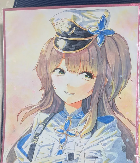 追加で栞葉るりさんの色紙もかいたのでこちらもよろしくお願いします!