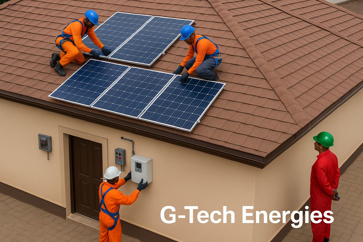 THINKING OF SOLAR? ☀️
DIY = Risk.
G-Tech Energies = Results.

Let’s do it the right way.
📧 qualitygtech@gmail.com
📲 wa.link/9jzms8

#SolarNigeria 

#GTechEnergies 

#CleanEnergy