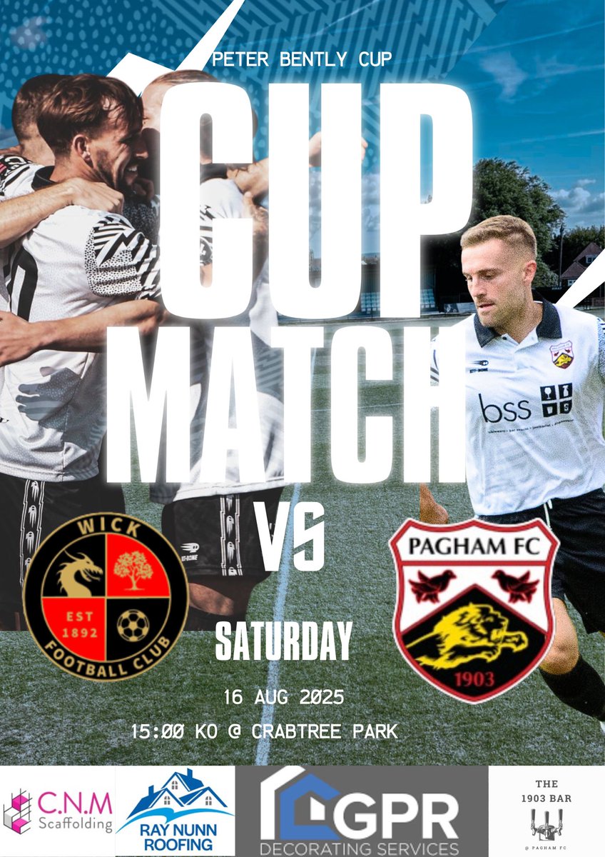 Short trip to Wick for a place in the 3rd round of the cup… 

15:00 KO