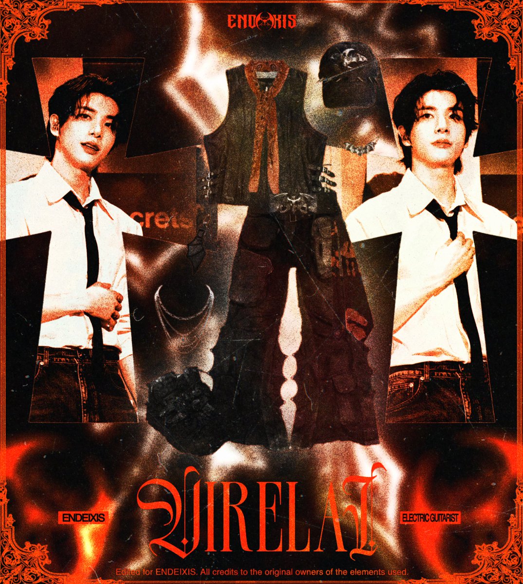 vorticeity's tweet photo. @7NDEIXIS ㅤㅤ
                              ˓꒷꒦ 🦇༉     https://t.co/Da2oN0nafV  ، ♰ ࣪  VIRELAI stood beneath the crimson haze, the sleeveless black vest hugging his frame over a deep V-neck shirt that revealed just enough skin to catch the light.
ㅤㅤ
ㅤㅤ https://t.co/KgiFhfFMkB