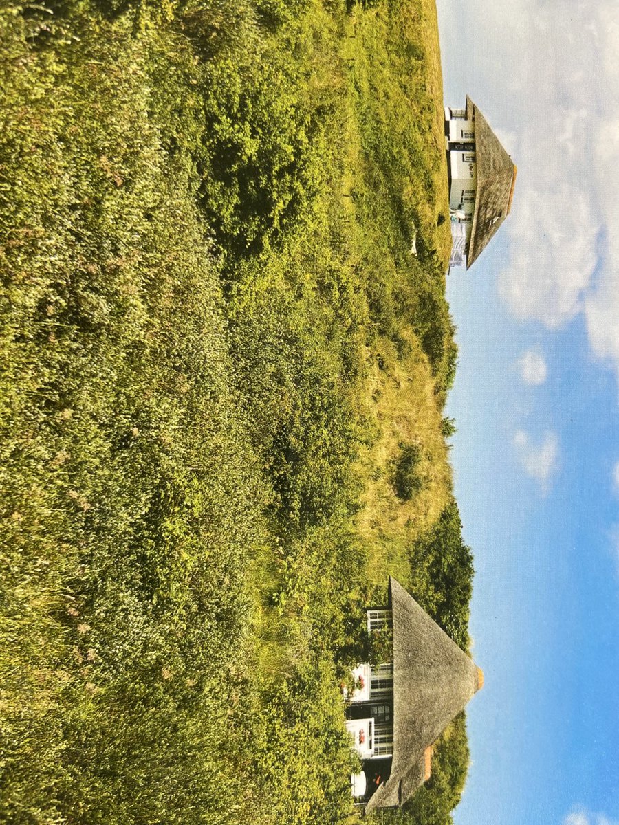 masterthatcher2's tweet image. When l was at Primary school and into my teens we used to spend many family holidays visiting relatives on the Dutch island of Schiermonnikoog where there are many thatched houses. I could never have guessed that years later l would become a Thatcher. #Thatching.