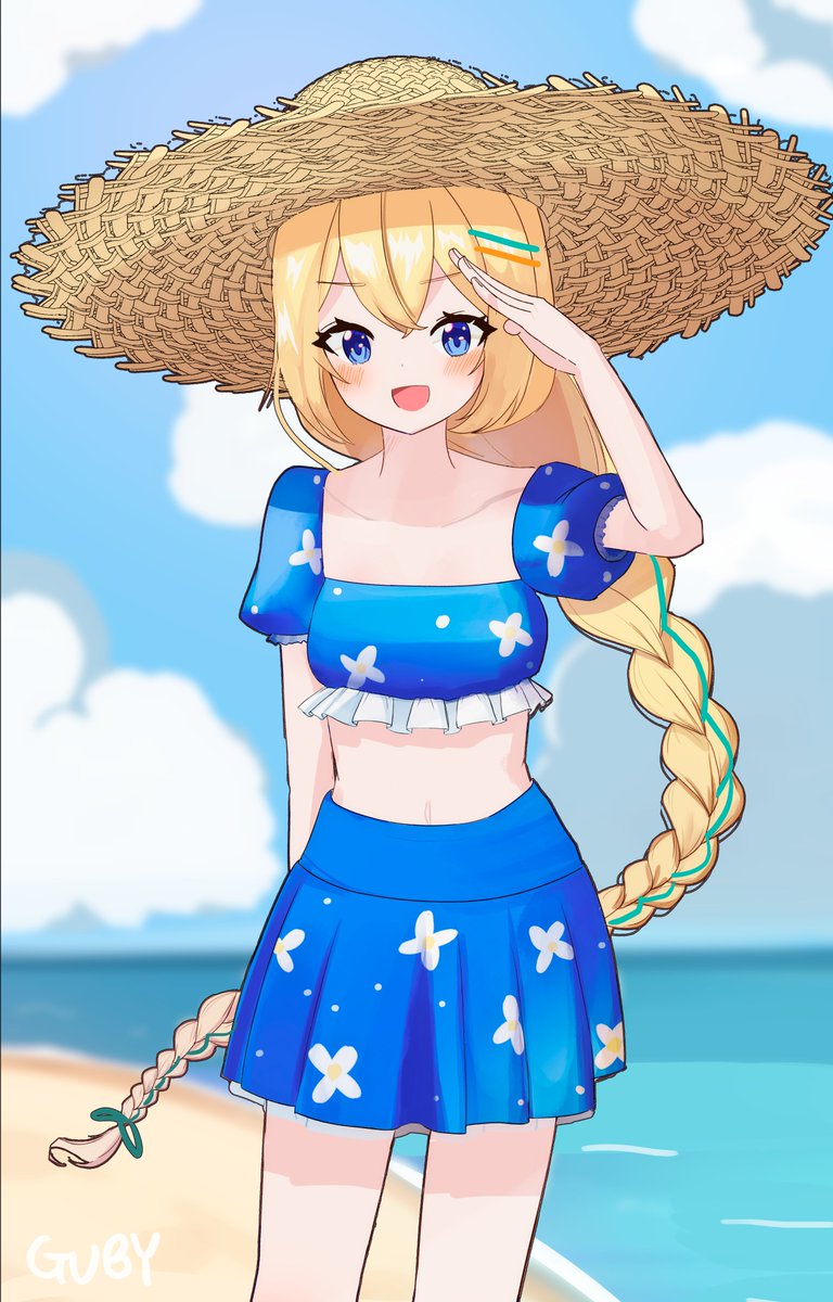 여름 가기전에 꼭 그리고 싶었던 나의 #OC