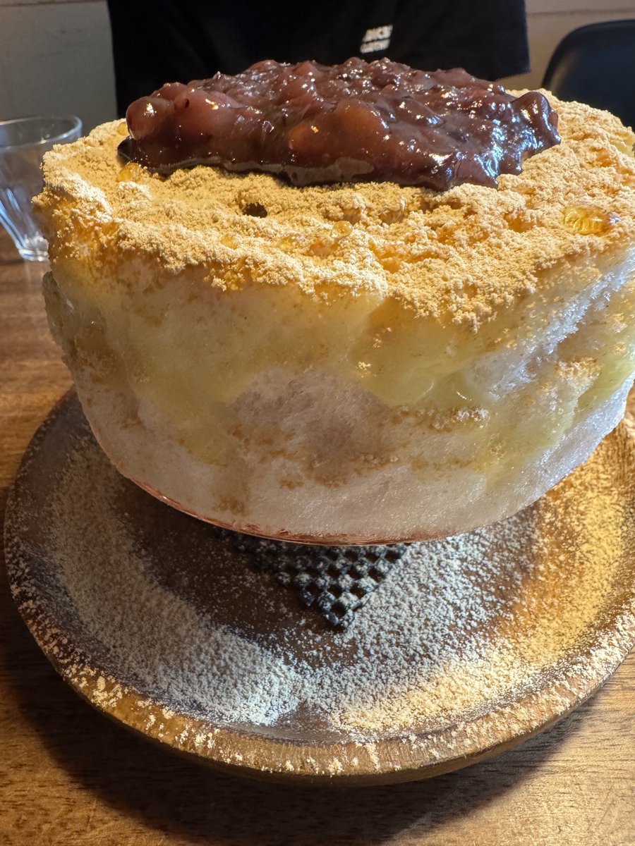 メイプルきなこ出汁醤油あんこ。