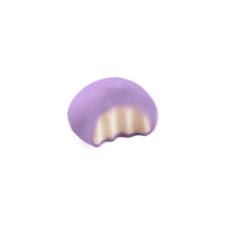 bratzqian's tweet photo. no one has ever looked so much like a grape mochi like this before https://t.co/pWsMoZEzH7