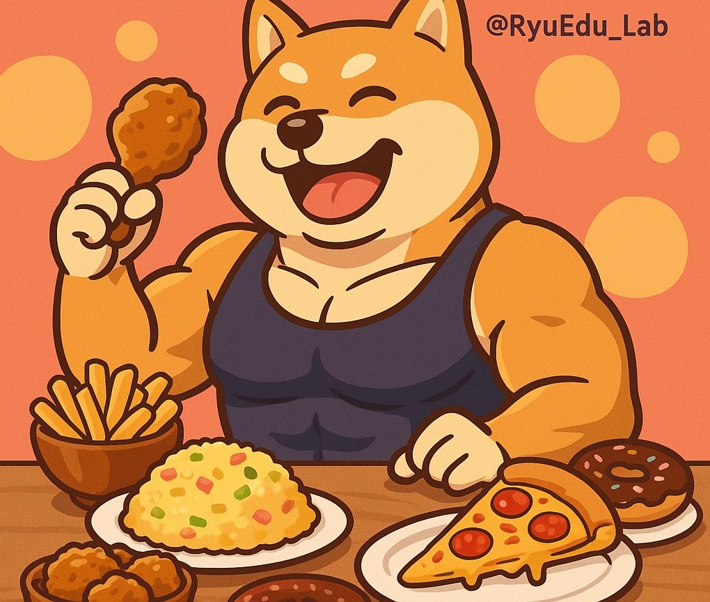 RyuFit_Lab's tweet image. どうしても食べたい！😫
そんな時は食べちゃいましょう！
せっかく我慢してきたのに食べるのは怖いかも
でも、中途半端に食べ続けるよりは1食、もしくは1日思いっきり食べて、切り替えましょう！
2,000kcalオーバーでも脂肪300g位。1週間でリカバリーできますよ🐾
#ダイエット #継続 #アラフォー