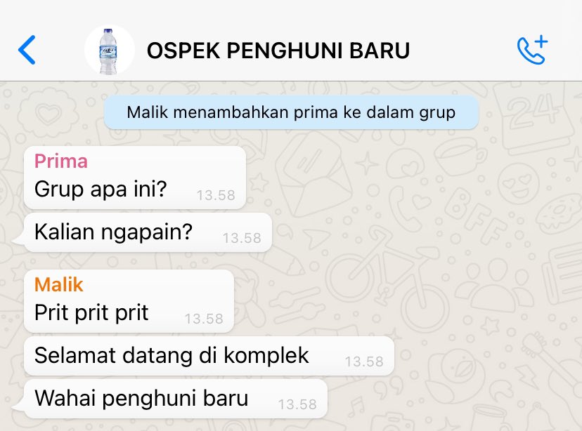 ownerkosan's tweet photo. KOMPLEK(s) 

Episode : OSPEK!!!!!! https://t.co/yE9prcRN0B