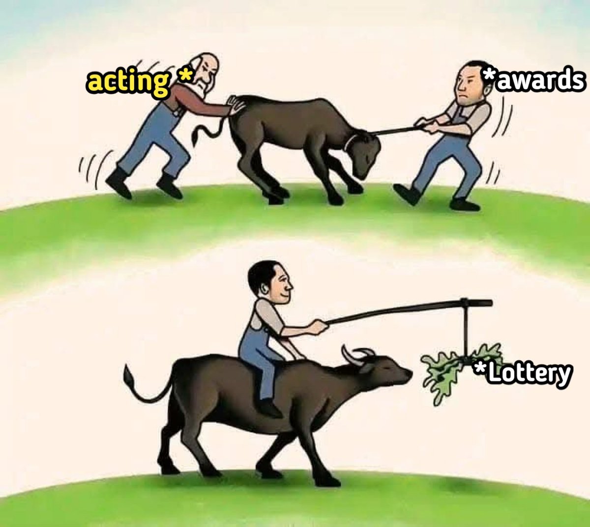 Meanwhile before lottery 

Dilwale WW collection:- 395cr 

Lifetime collection of all prabhas movies :- 365cr 😭😂