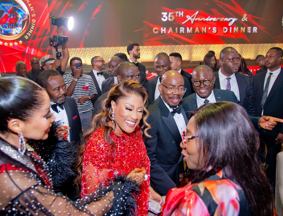 ZenithBank's tweet photo. Highlights from the Zenith Bank 35th Anniversary and Chairman’s Dinner held yesterday at the Eko Hotel &amp; Suites, Victoria Island, Lagos. 

#ZenithBankAt35 #ZenithBank #35YearsOfExcellence https://t.co/kaXTcXFLnk