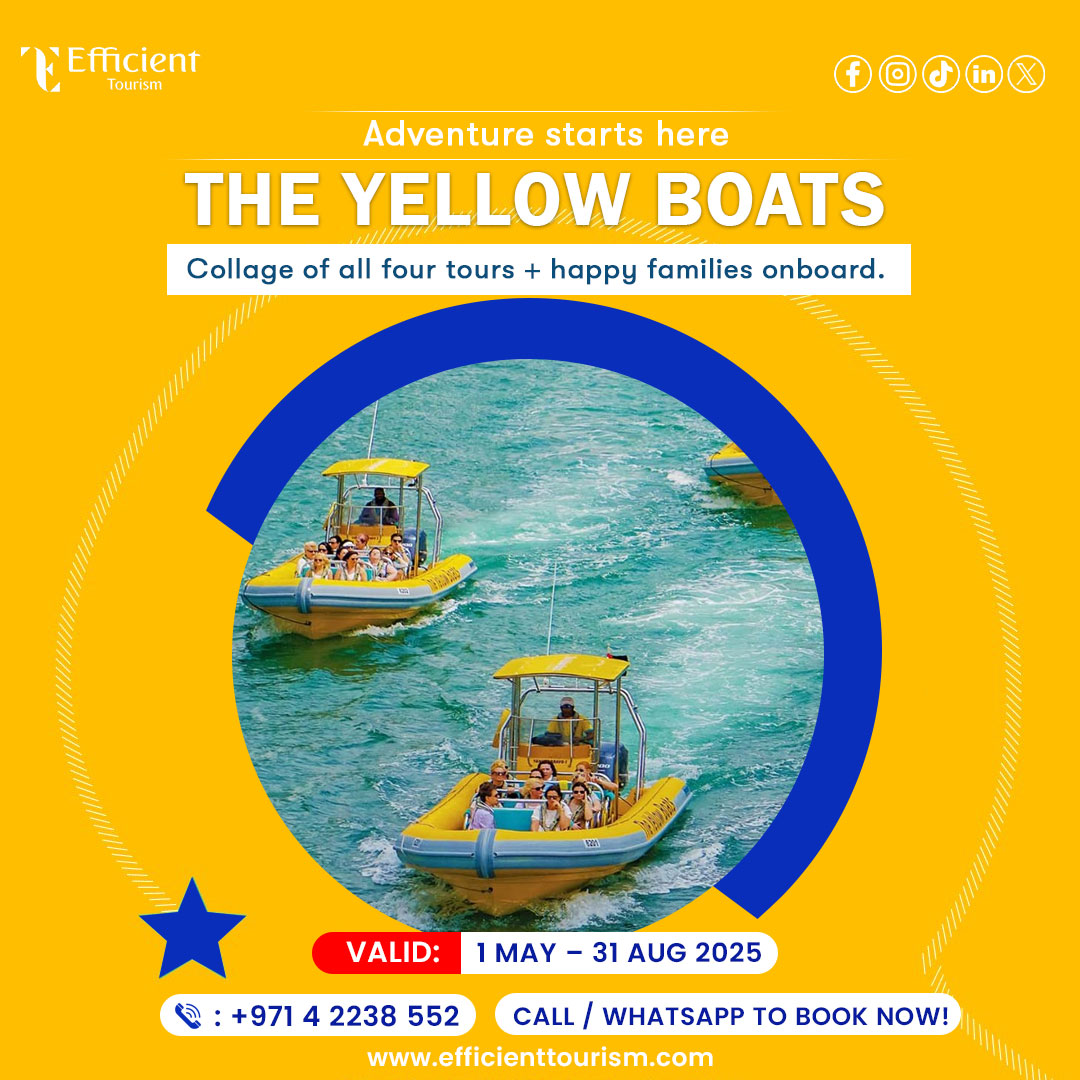🌊 Set Sail, Save Big!
Adventure awaits with The Yellow Boats 🚤✨
Kids ride FREE all summer! 🌞👨‍👩‍👧‍👦