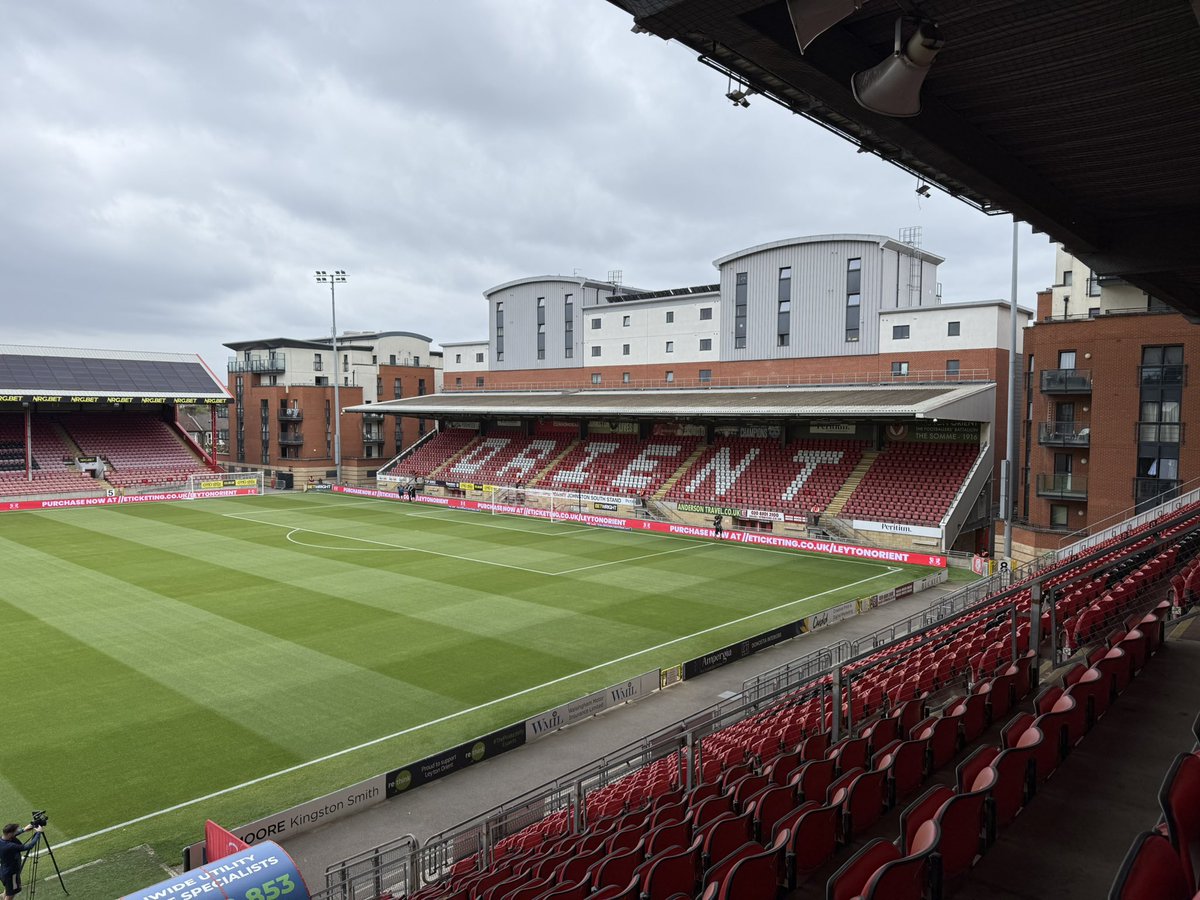 Dave Victor (@dulcetdave) on Twitter photo The Oโs looking to build on last weekโs victory in E10.
Stockport will be determined to extend their 100% start to the campaign.
Updates and more <a href="/BBCLondonSport/">BBC Sport London</a>
Audio commentary and international streaming Orient Live The Oโs looking to build on last weekโs victory in E10.
Stockport will be determined to extend their 100% start to the campaign.
Updates and more <a href="/BBCLondonSport/">BBC Sport London</a>
Audio commentary and international streaming Orient Live