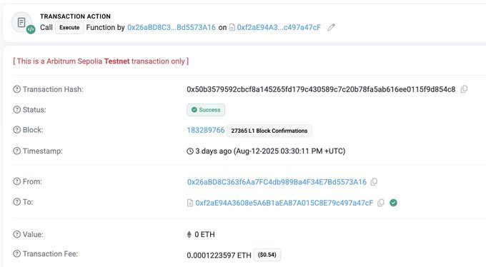 Excited about Anoma testnet tokens on Arbitrum Sepolia! 👀

Can’t wait to claim some from the <a href="/anoma/">Anoma</a> faucet and dive into onchain testnet transactions.
Ready to explore how intents work onchain with Anoma.

gNoma, let’s do this!