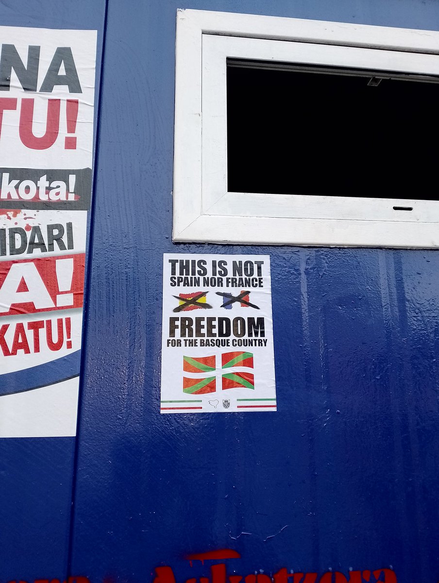 Bilbao is NOT Spain 🇪🇦❌
Bilbao is NOT France 🇫🇷❌

Bilbo, EUSKAL HERRIA ❤️🤍💚