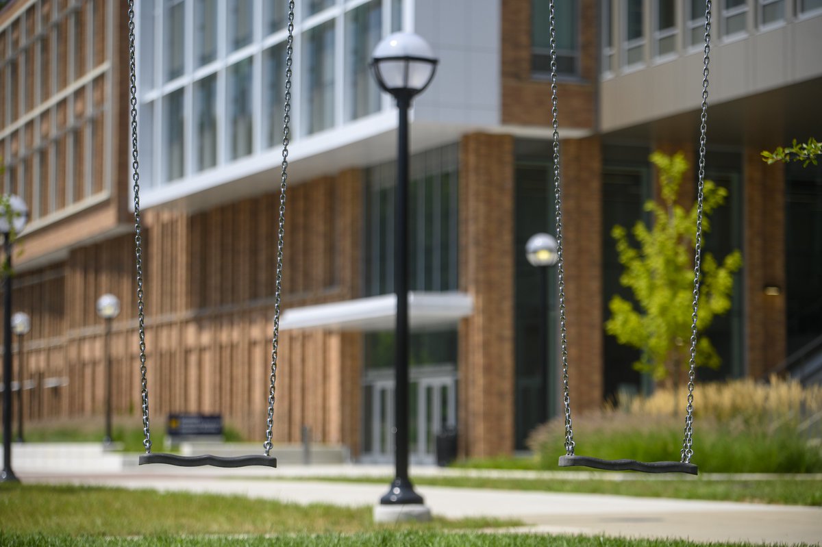 School of Information (@umsi) on Twitter photo Why is there a swing set on North Campus? 
To help students reach even higher education! ☁️🎓
Your move, jokesters 🎤😉 We’re peer-reviewing puns in the comments. 
#NationalTellAJokeDay Why is there a swing set on North Campus? 
To help students reach even higher education! ☁️🎓
Your move, jokesters 🎤😉 We’re peer-reviewing puns in the comments. 
#NationalTellAJokeDay