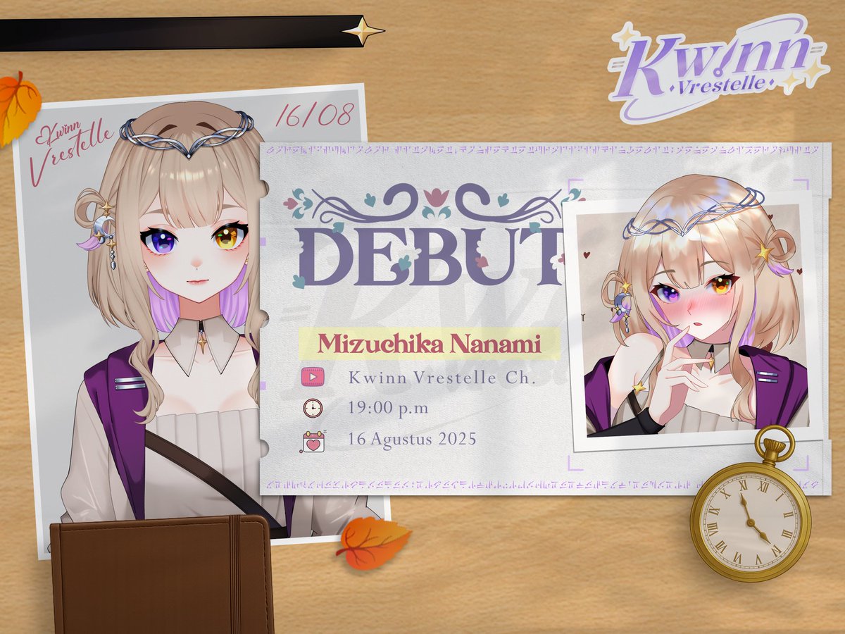 Dapet undangan debut dari Kak <a href="/KwinnVrestelle/">Kwinn Vrestelle || DEBUT 16 AGT</a>!
Jangan lupa mampir ya gaes!

📅 : Sabtu, 16 Agustus 2025
⏰ : 19.00 WIB
🔗 : youtube.com/live/f76s2W2Zl…
📝 : bit.ly/KwinnDebutForm

Lezgo kita ramaikan!