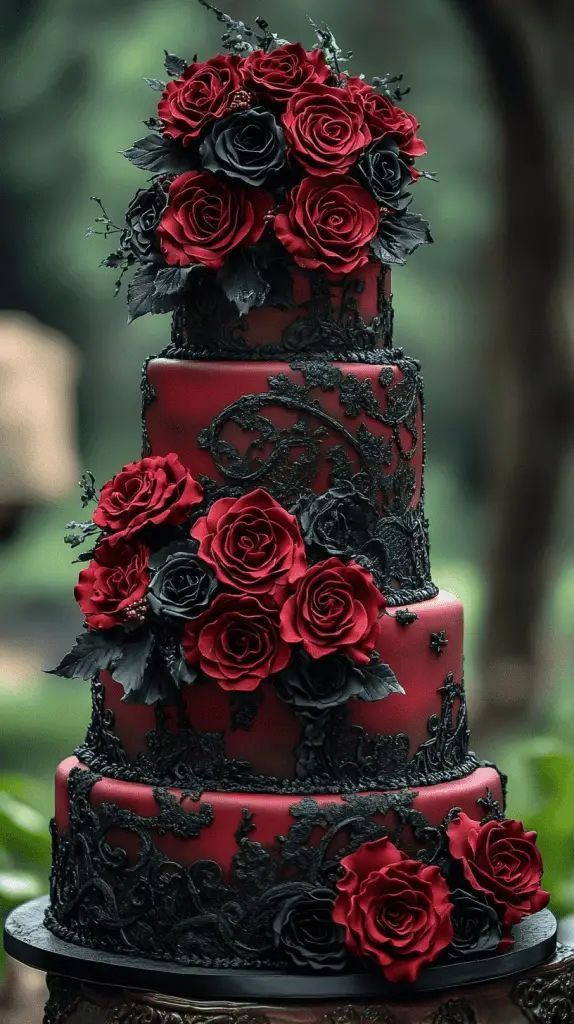 Merrybrides's tweet photo. 🖤💀 BLACK WEDDING CAKES THAT SLAY 💀🖤
Calling all gothic goddesses, Halloween lovers, and brides who dare to be different—your cake doesn’t have to be white to be unforgettable. https://t.co/9HuBLTsKHW