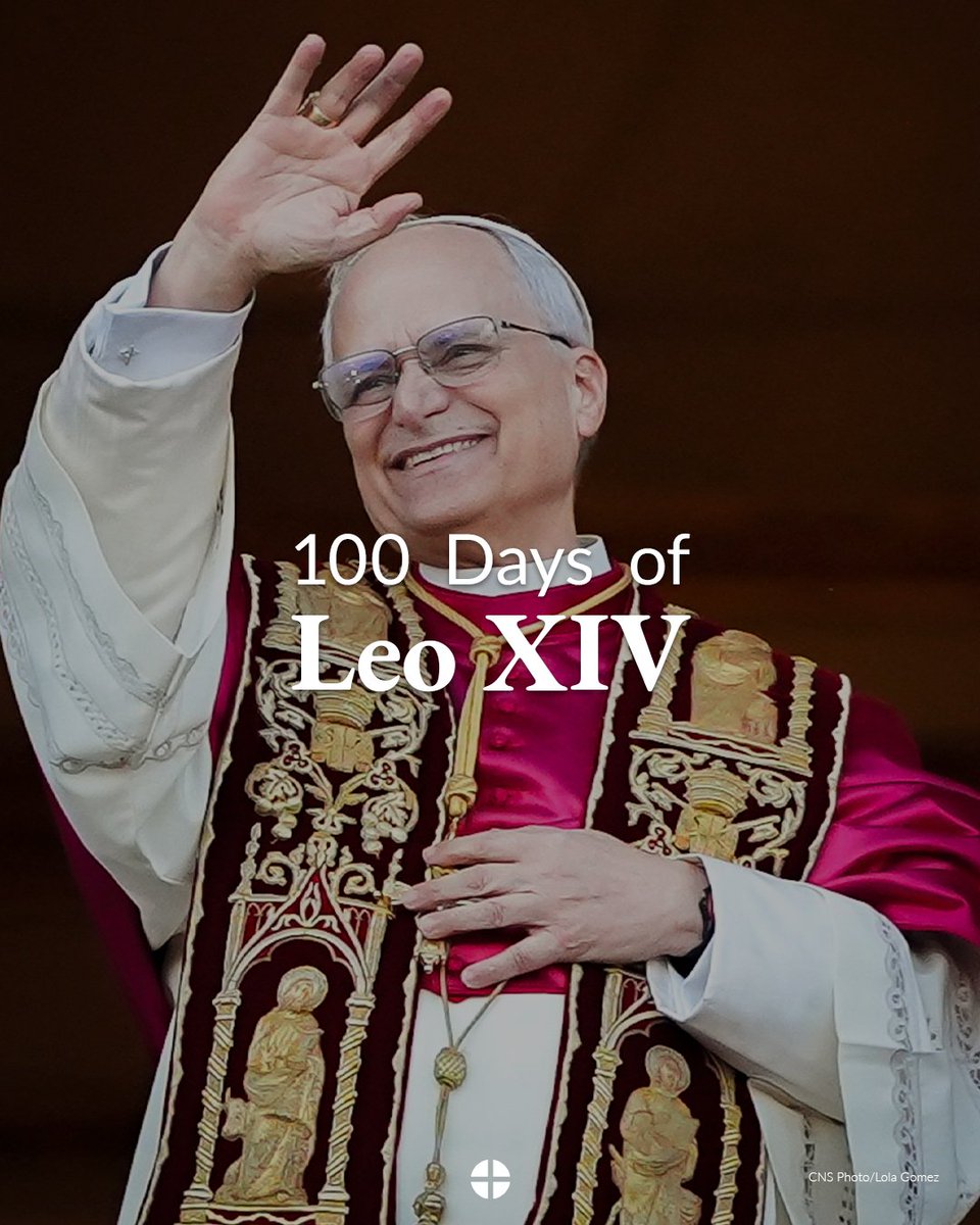 Today marks 100 days of Pope Leo XIV’s pontificate. Join us in giving thanks for his ministry and praying for the Holy Father.