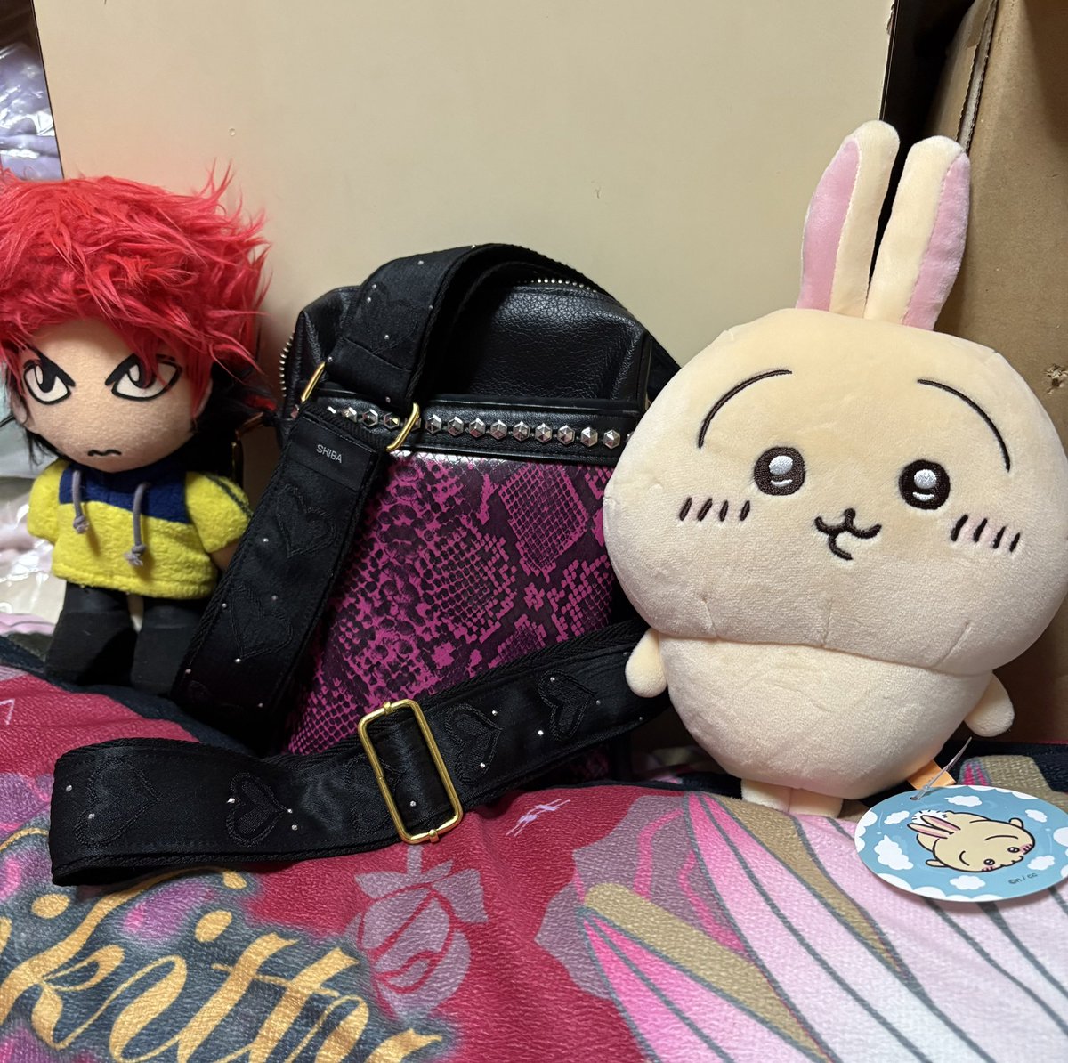 今回は、ハート♡＆ラインストーン⟡˖·のショルダーストラップひとつに集中してお迎えできました!　早速気分転換♡あ〜かわいい🥰　いつもありがとうございます!

<a href="/makin_cho66/">Makiko</a> 
#シバ工房