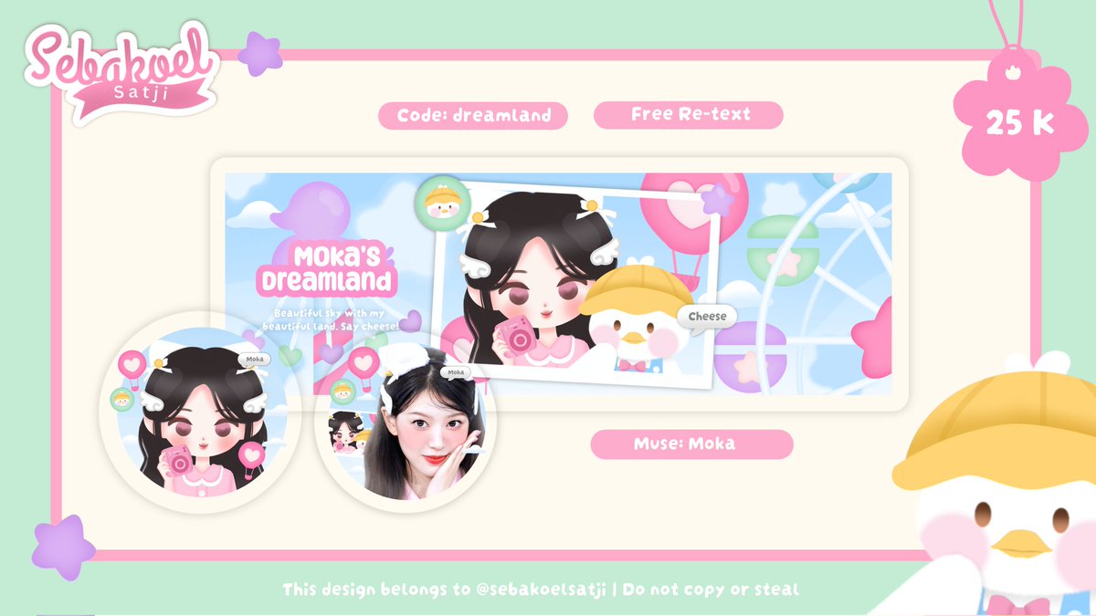 sebakoelsatji's tweet image. ㅤ
ㅤHelp RT. Any interaction is appreciated 🫶🏻
ㅤHalo, Bakoel ada layout chibi rs "dreamland"

Muse: wony, karina, giselle, moka, minju, dahyun, wonhee, ian

✅Avail add wabis, qr, pinned, loca, dll 😉

💸 25K 

Tysm 🩵 #zonauang