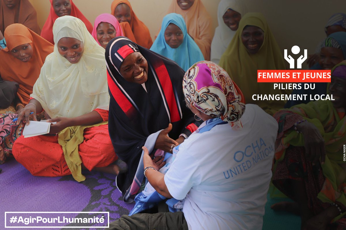 Ce sont souvent les femmes et les jeunes qui portent les initiatives communautaires. Investir en eux, c’est renforcer la résilience collective.

#JMAH2025 #Agirpourlhumanité #Niger 🇳🇪