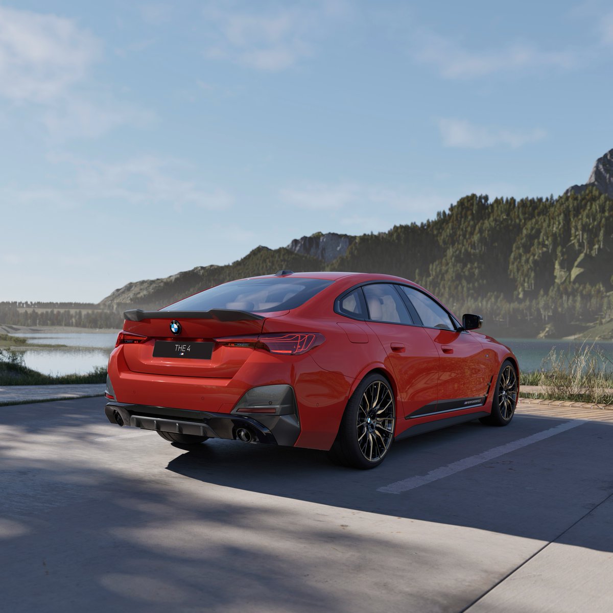 BMWsaudiarabia's tweet photo. ليست أي سيارة لافتة للأنظار، ولكن سيارة الفئة الرابعة غران كوبيه الحمراء غير.
تصميم جريء، وأداء قوي، وثقة لا تمر مرور االكرام.
#BMWSaudiArabia #BMWKSA #BMW #THE4 #4Series https://t.co/kYX8sWwVAF