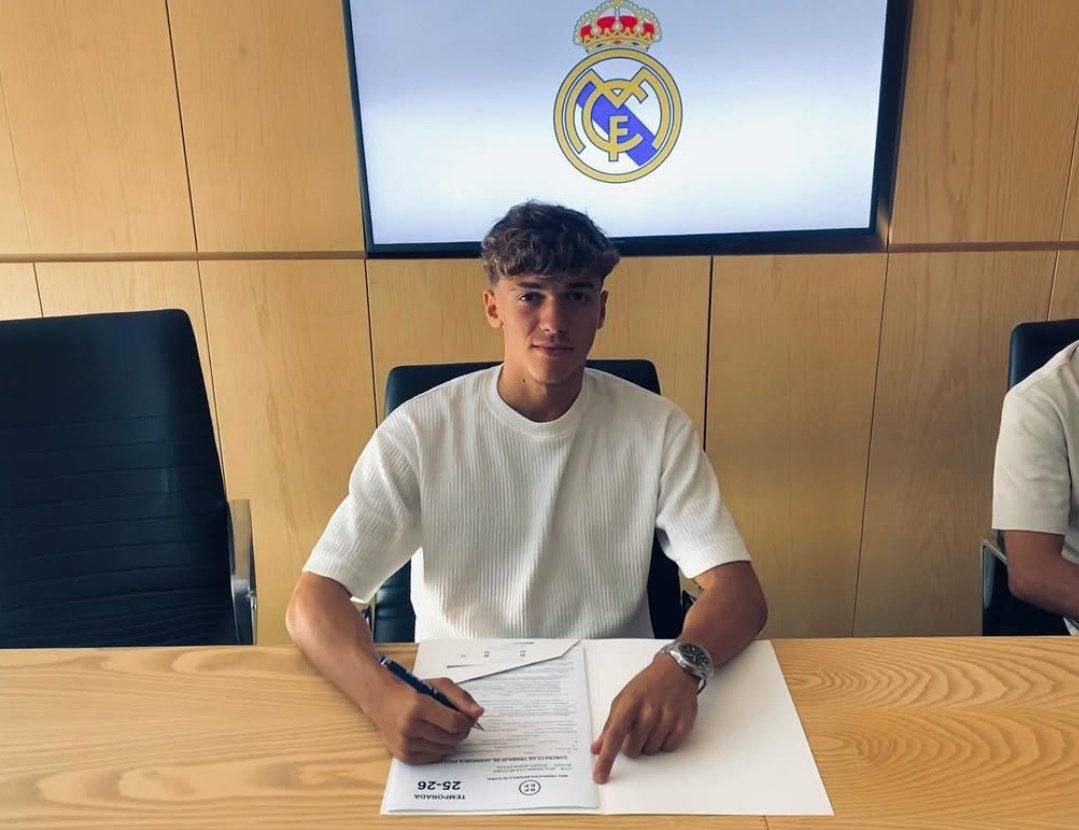 🚨⚪️ Real Madrid talent Thiago Pitarch signs new deal at the club after very positive feedbacks from Xabi Alonso.

The midfielder has put pen to paper today.