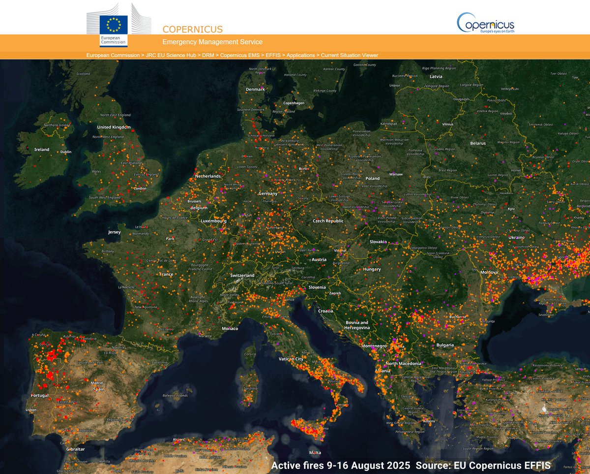 🇪🇺 🔥 Europe is experiencing a devastating wildfire season – wreaking havoc on landscapes, cities, and communities.

💡But we can step up long-term prevention efforts on wildfires and reduce risk before the flames ignite again. Here are 5️⃣ ways 👉 ow.ly/McfF50WGWtU