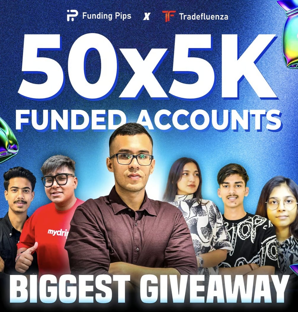 TradeFluenza- Social Platfrom For Traders (@tradefluenza) on Twitter photo 🚨 THE BIGGEST GIVEAWAY YET 🚨
We’re giving away 50 x $5,000 accounts with <a href="/fundingpips/">FundingPips</a> 🤯💸
That’s $250,000 in funded accounts up for grabs!
📌 Stay active. Join
gleam.io/4Y6kf/funding-…
This is where traders are made. 🔥
#TradeFluenza #Giveaway #FundingPips #Forex 🚨 THE BIGGEST GIVEAWAY YET 🚨
We’re giving away 50 x $5,000 accounts with <a href="/fundingpips/">FundingPips</a> 🤯💸
That’s $250,000 in funded accounts up for grabs!
📌 Stay active. Join
gleam.io/4Y6kf/funding-…
This is where traders are made. 🔥
#TradeFluenza #Giveaway #FundingPips #Forex