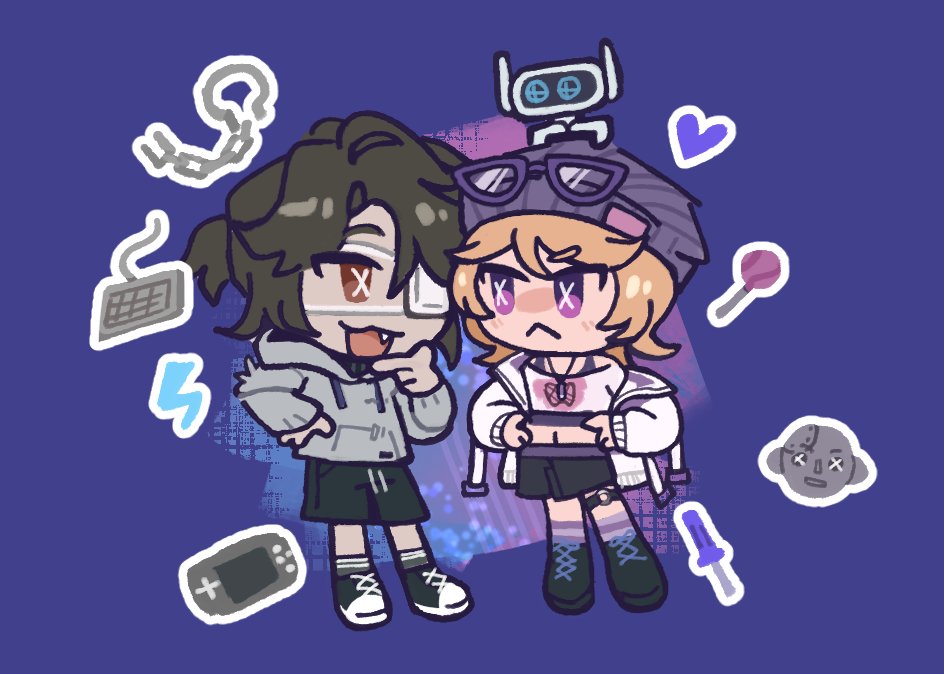 I  eat up the idv esport au alllllll day 😍
#ルカトレ #囚机