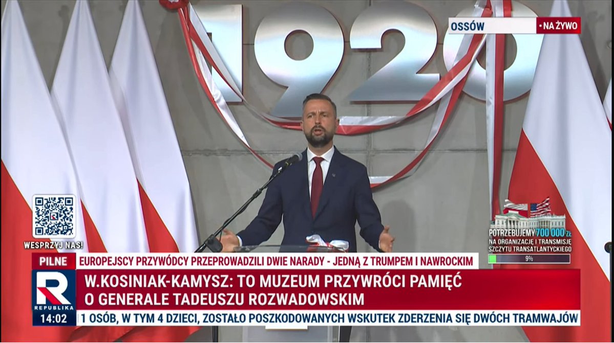 Tomasz Kalinowski (@kalinowski__) on Twitter photo .<a href="/KosiniakKamysz/">Władysław Kosiniak-Kamysz</a>: Przywrócimy należne miejsce w historii Tadeuszowi Rozwadowskiemu.
Brawo 👏 .<a href="/KosiniakKamysz/">Władysław Kosiniak-Kamysz</a>: Przywrócimy należne miejsce w historii Tadeuszowi Rozwadowskiemu.
Brawo 👏