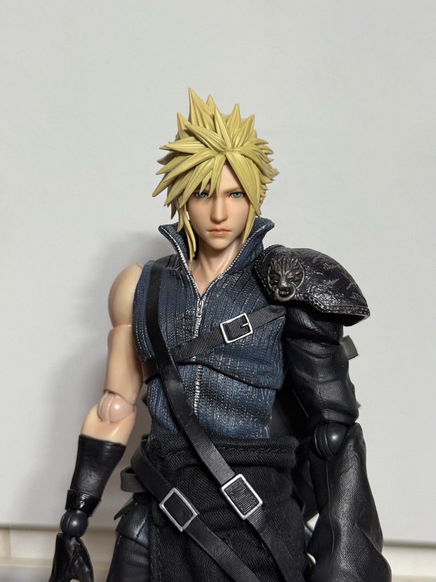 k__zus's tweet photo. Cloud Strife FF7 Advent Children

#ブリングアーツ #プレイアーツ改  #クラウドストライフ #CloudStrife #FF7 #FF7AC #FinalFantasyVII #PlayArtsKai https://t.co/CP5Gqwmen7