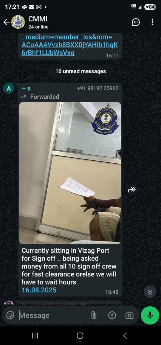 BJP_Failed_Part's tweet photo. @narendramodi @PMOIndia @nsitharamanoffc @Customs_India 

This is we some Seafarers are celebrating independence day

@NewsTanksind can you take up this matter . Crew are sitting there only https://t.co/OwK0V52CSl